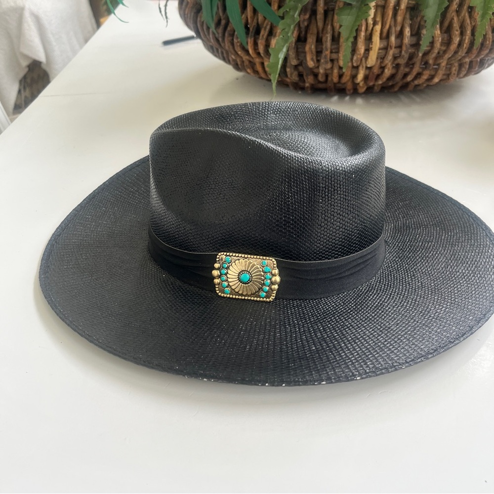 NWOT Charlie 1 Horse Lainey Wilson Cowboy Hat Black Opal Sz XL Weatern Festival